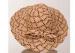 Mix Color Raffia Sun Hats / Raffia Braid Hat With Black Pink Bowknot For Decoration