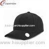 Six Panel Constructed Golf Mark Baseball Hats with a Velcro Closure
