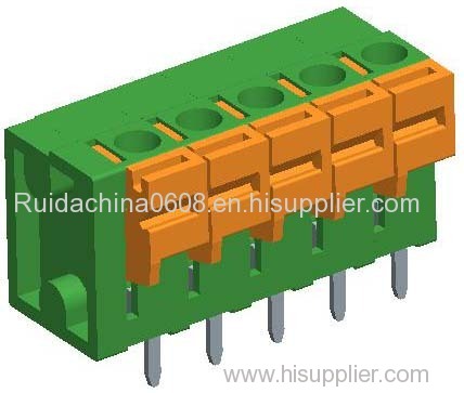 Terminal block screwless type