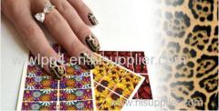 Color Printing Art Nail Sticker