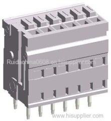 Terminal block screwless type EK-2.54 90