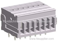 Terminal block screwless type EK-2.54-180D