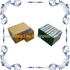 28.8x22.3x16.2cm Office Supplier Cardboard 2-drawer Paper Box for Desktop Storage