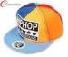 Six Panel Adjusteble Flat Brim Baseball Hats Printed Baseball Caps For Girls