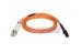 Orange LC to MTRJ Optical fiber patch cord 62.5/125 Multimode Duplex patch cord