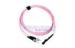 Pink Multimode Optical fiber patch cord SC to MTRJ 62.5/125 Duplex patch cord