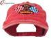 Red Race Series Flags Embroidered Washed Racing Baseball Caps