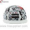 Polyester His Airness 5 Panel Camper Cap , Multi Colors Snapback Hat