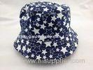 Full Printing Stars Baby Bucket Hat Cartoon Style with Lining