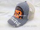 Personalized Snapback Baby Baseball Cap Mesh BackCotton Sweatband