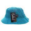 Adult Blank Terry Cotton Bucket Hat Flat Top for Custom Embroidery