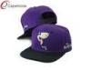 Cartoon 3D Embroidery Childrens Baseball Caps With Plastic Snap Closure