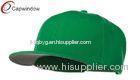 Kelly Wool Blend Flat Brim Baseball Hats , Flat Visor Pro Style Snapback Hat