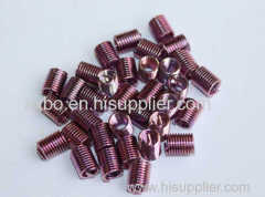 Wire thread insert with purple colour and high quality 304SS