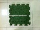 High Density Durable Synthetic Turf Lawn , Artificial Turf Underlay Water Penetration