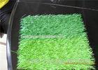 Fire proof , Apple Green Cricket Artificial Turfgrass For Playgrounds , 25 mm
