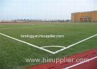 Sports Flooring and Playground Artificial Grass For Schools , Synthetic Turf Eco Friendly