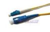 SC to LC Singlemode Optical Fiber Patch Cord 8.3 / 125 um Zipcord Cable , Fiber Jumper