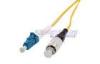 Duplex Singlemode ST to LC Optical Fiber Patch Cord Pigtail with 3.0mm OD Cable Jacket