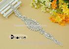 Rhinestone Sash Applique Wedding Sash Applique