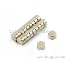 Natural Matrial Strong Disc Sintered Neodymium Magnet