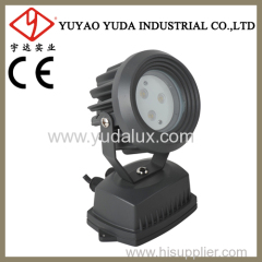 110 rounded monochrome flood lighting