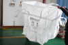 Flexible intermediate bulk container with coating