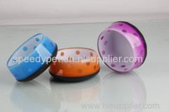 Pet feeding supplies non-slip acrylic plastic bowl high quality