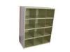 Custom 12 Compartment Steel Display Racks For Market / Shopping Store / Office