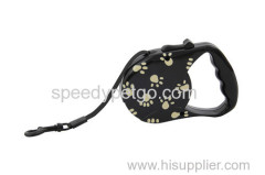 Auto Dog Leash with Paw Print