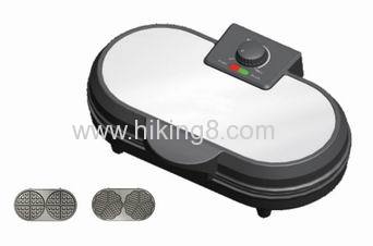 hot sale press grill cool-touch handle cake maker