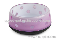 Speedy Pet Brand Non-slip Lovely Pet Bowl for Dog Made of acrylic plastic