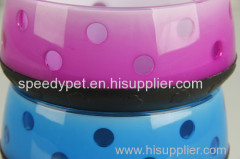 Dogs Feeding Bowl Watering acrylic plastic for Pet