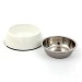 Durable Pet stainless steel bowl with malemine frame