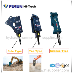 Hitech Brand Hydraulic Hammer for Excavator and Backhoe Loader Manufacturer