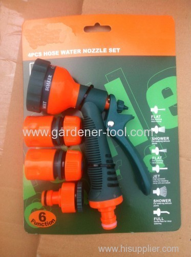 Plastic Garden Water Spray Nozzle Set