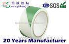 special green - white Warning rubber adhesive Tape of soft polyvinyl chloride