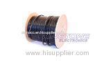 RG6 Bonded AL-Foil RF Coaxial Cable , Copper Clad Steel CATV Cable with 0.76mm PVC CM Jacket