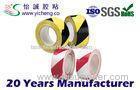 soft polyvinyl chloride speciality tape , black - yellow warning tape