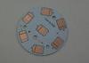 Multilayer Copper Clad PCB Board , Round Double Sided Metal Core Aluminium Based PCB