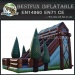 Used commercial tree theme giant inflatable slide