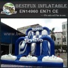 Splash snow titanic inflatable slide