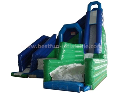 Commerical jumping inflatable dry slide