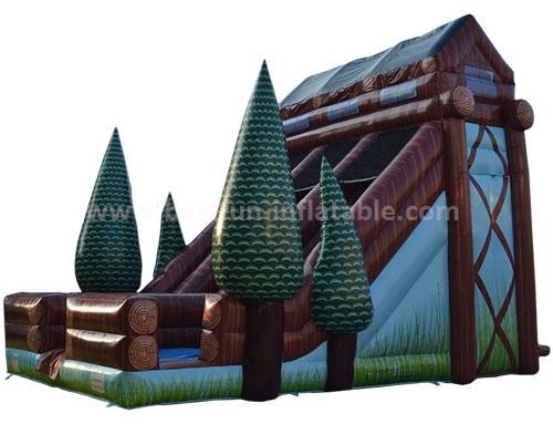 EN14960 certified commercial use tree outdoor inflatable slide