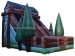 Used commercial tree theme giant inflatable slide