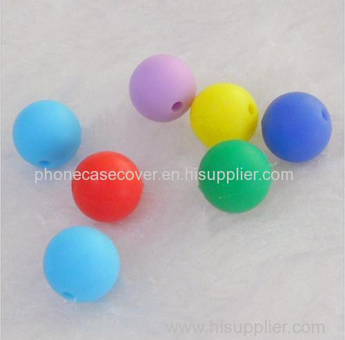 2015 hot sale 10mm silicone beads