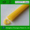 Color Door Bottom PVC Sealing Strip Standard Rubber Seal Strips Yellow , -40C-170C