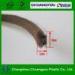 Silicone Brush Sealing Strip flexible Window Weather seal strip