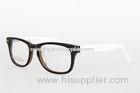 Full Rim Optical Eyeglass Frames For Women , Acetate Optical Glasses Frames