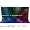 stage backdrop Led Vision Curtain , high brightness led video cloth